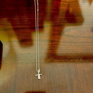 Pavé Initial Pendant Necklace